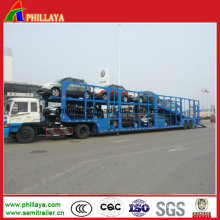 Double Axles 6-32units Transporting Car Carrier Semi Trailer